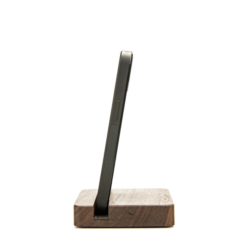 Organizer Drewniany Bewood - Phone Stand - Orzech (4)