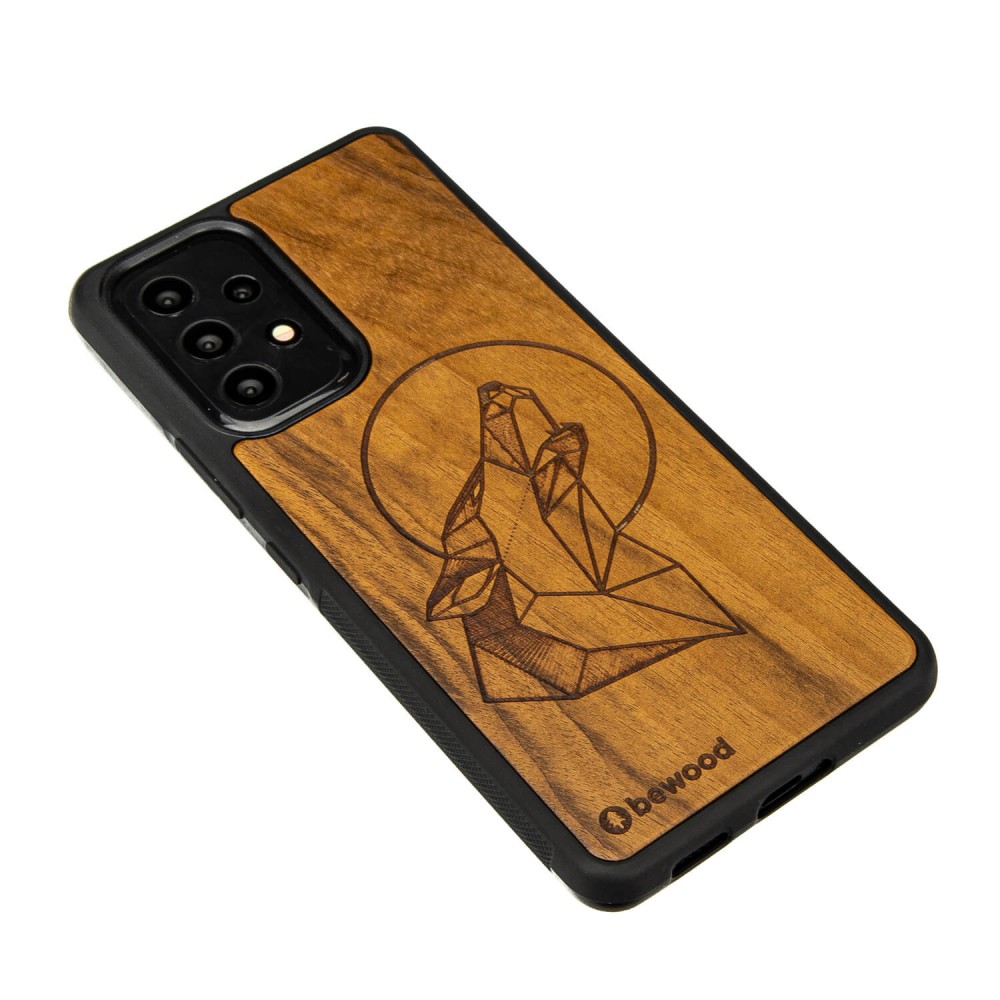 Drewniane Etui na Samsung Galaxy A53 5G WILK IMBUIA (2)