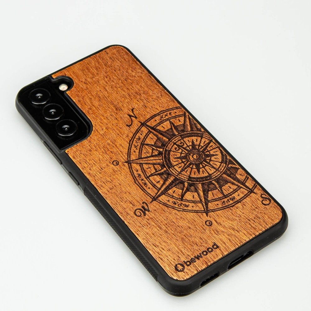 Drewniane Etui na Samsung Galaxy S21 Plus TRAVELER MERBAU (2)