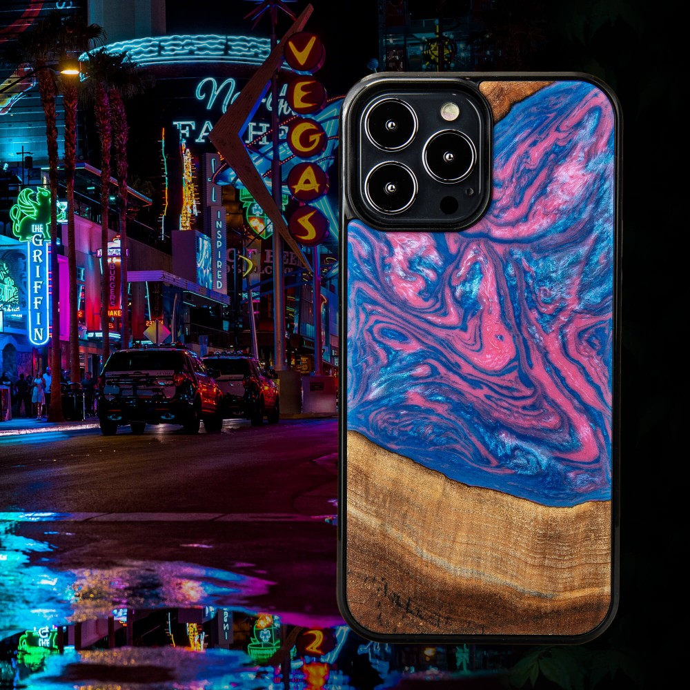 Resin Case - Unique Neons by Bewood - Vegas (1)