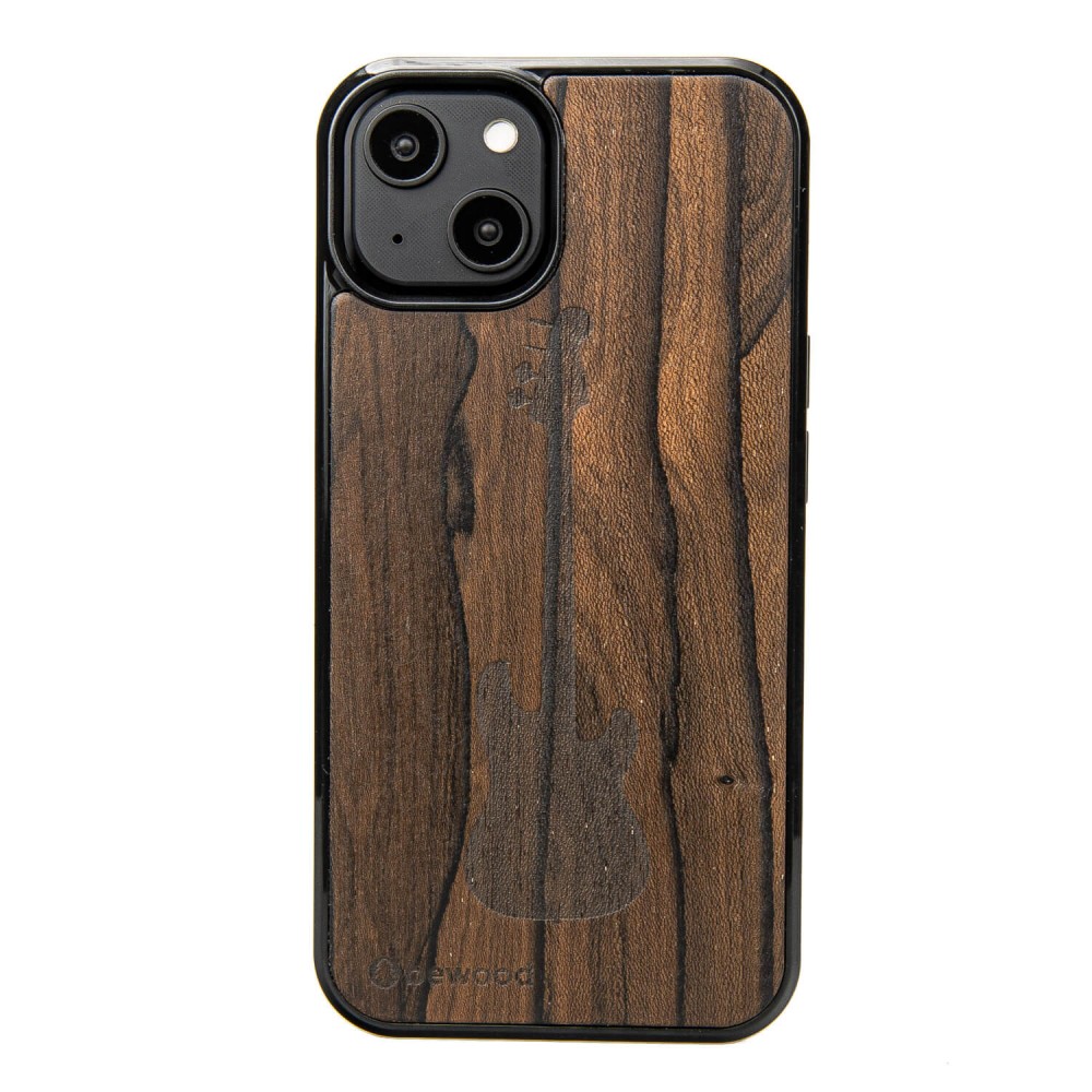 Apple iPhone 14 Guitar Ziricote Bewood Wood Case (1)