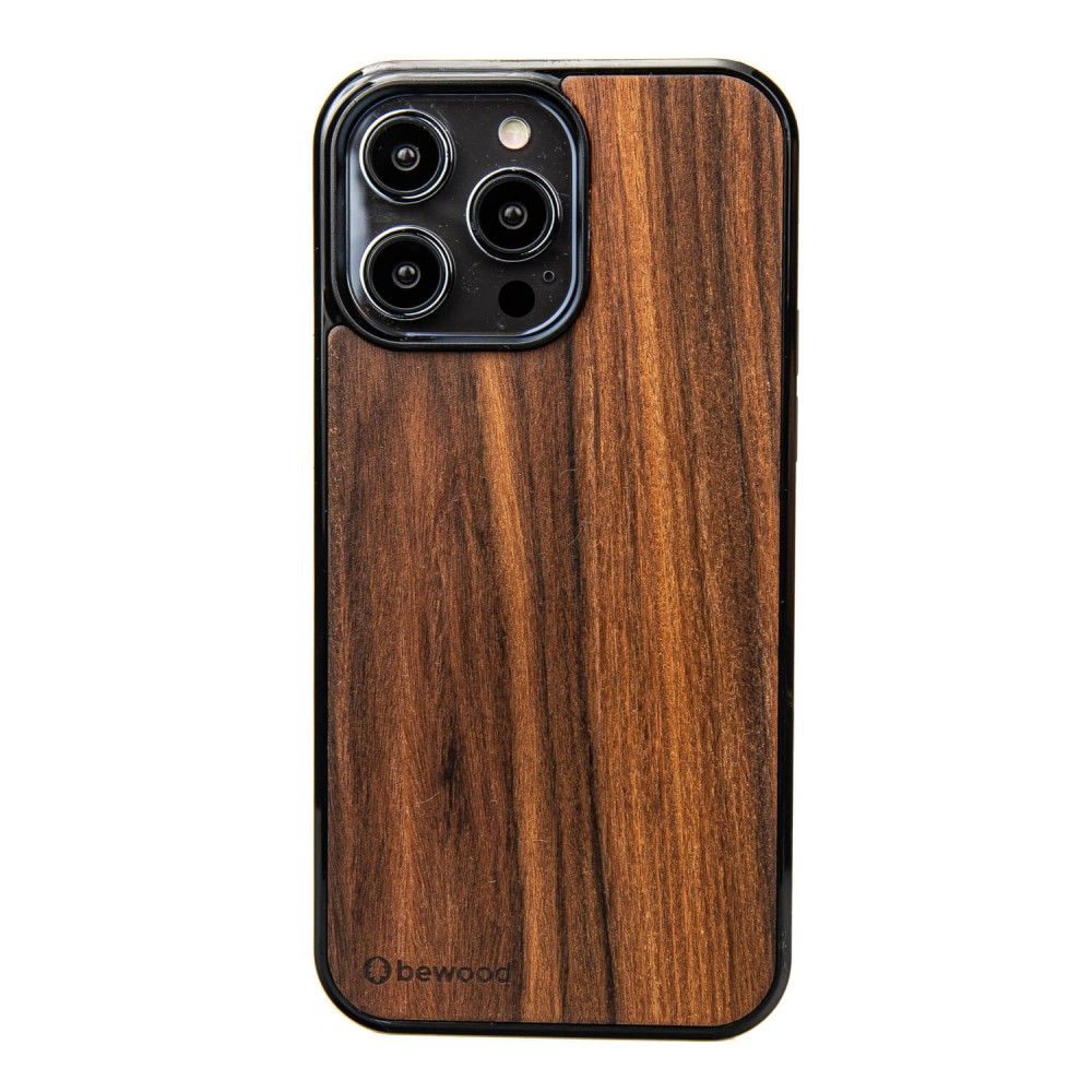 Apple iPhone 14 Pro Max Rosewood Santos Bewood Wood Case (1)