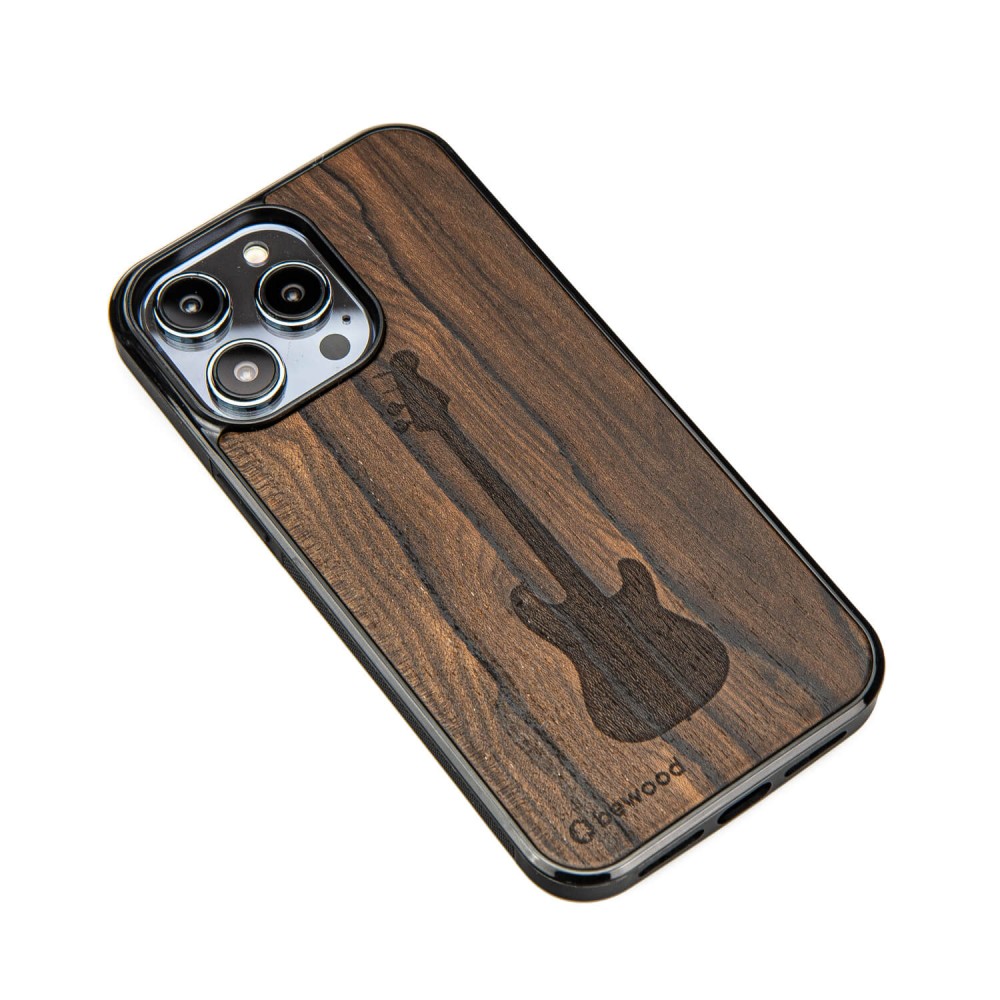 Drewniane Etui Bewood na iPhone 14 Pro Max GITARA ZIRICOTE (2)