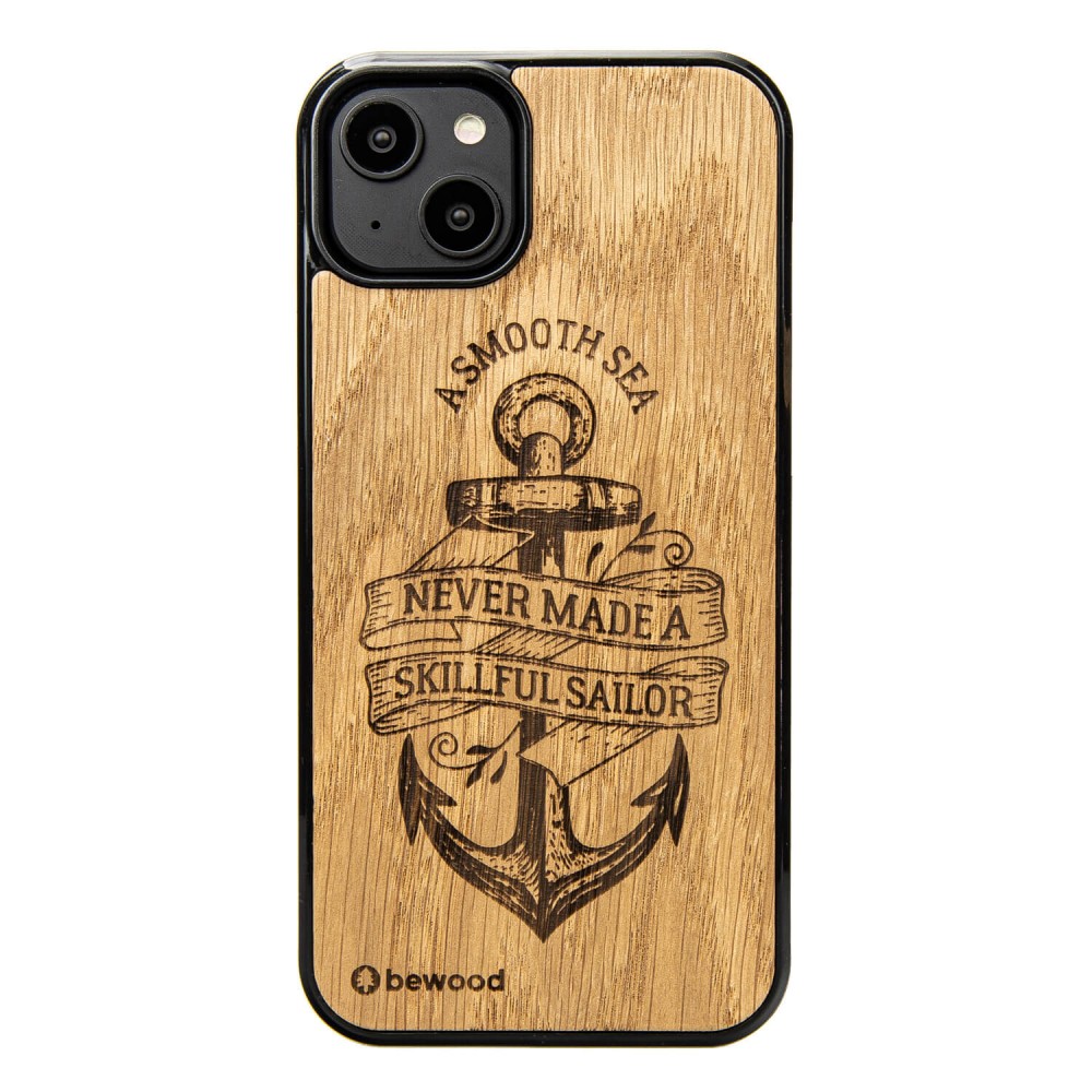 Drewniane Etui Bewood na iPhone 14 Plus KOTWICA DĄB (1)
