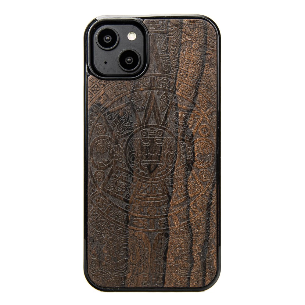 Drewniane Etui Bewood na iPhone 14 Plus KALENDARZ AZTECKI ZIRICOTTE (1)