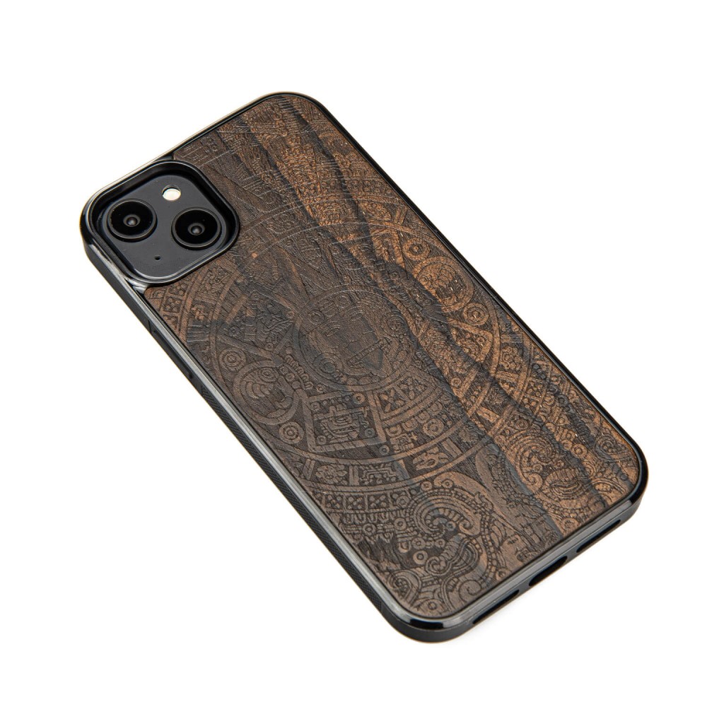 Drewniane Etui Bewood na iPhone 14 Plus KALENDARZ AZTECKI ZIRICOTTE (2)
