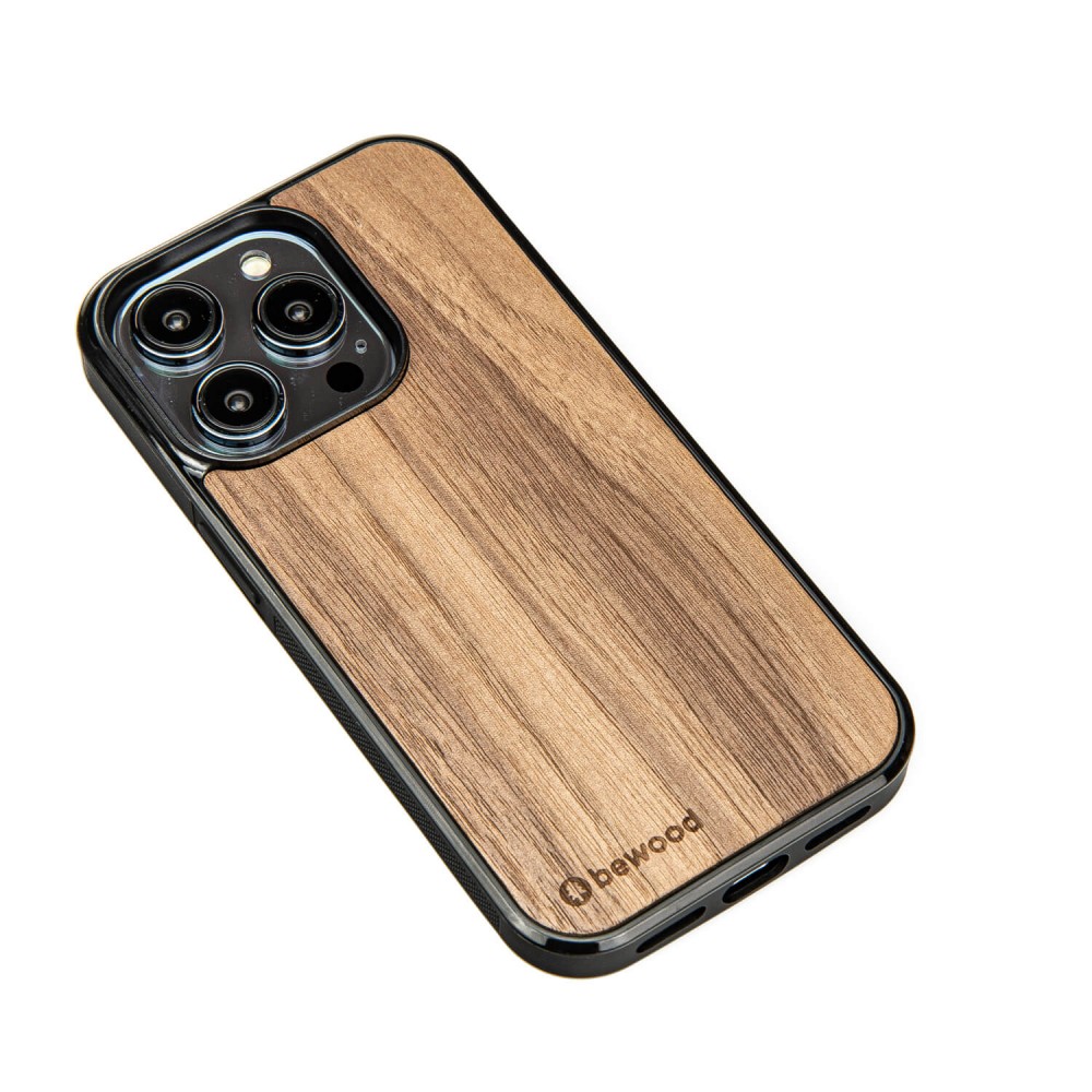 Drewniane Etui Bewood na iPhone 14 Pro ORZECH AMERYKAŃSKI (2)