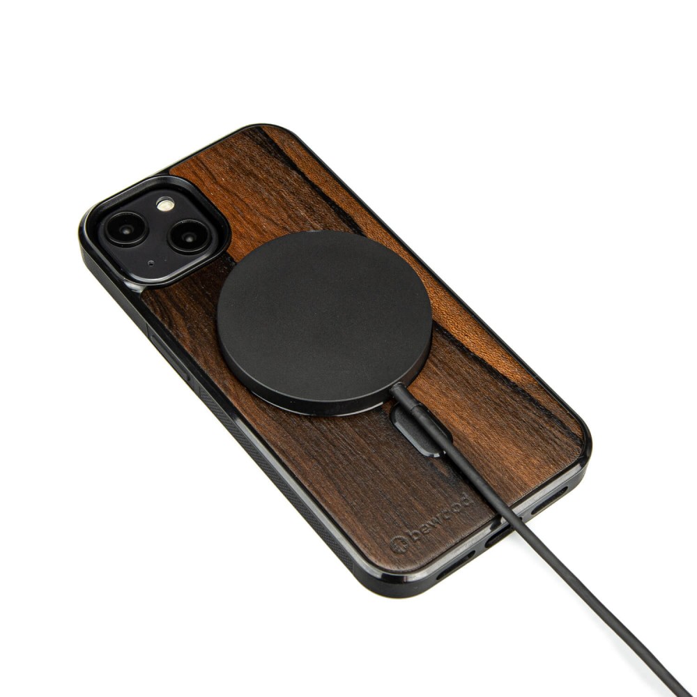 Drewniane Etui Bewood na iPhone 14 Ziricote MagSafe (3)