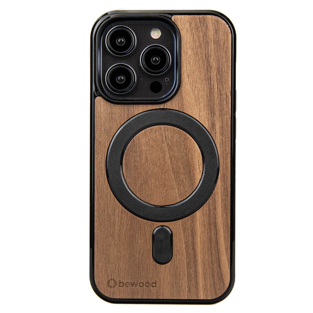 Apple Bewood iPhone 14 Pro American Walnut Bewood Wood Case Magsafe (1)