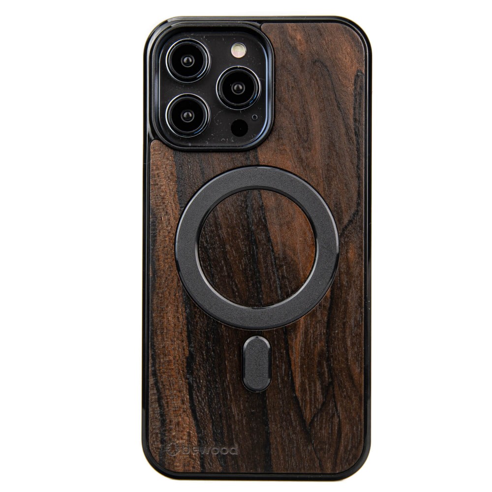 Drewniane Etui Bewood na iPhone 14 Pro Max Ziricote MagSafe (1)