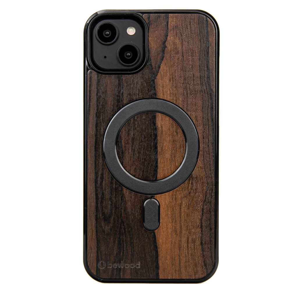 Drewniane Etui Bewood na iPhone 14 Plus Ziricote MagSafe (1)
