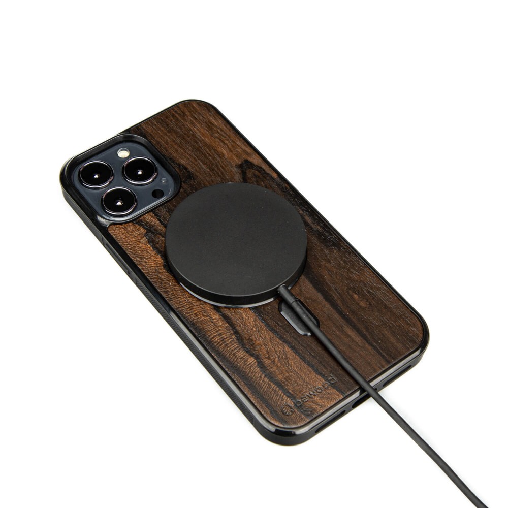 Drewniane Etui Bewood na iPhone 13 Pro Max Ziricote MagSafe (3)