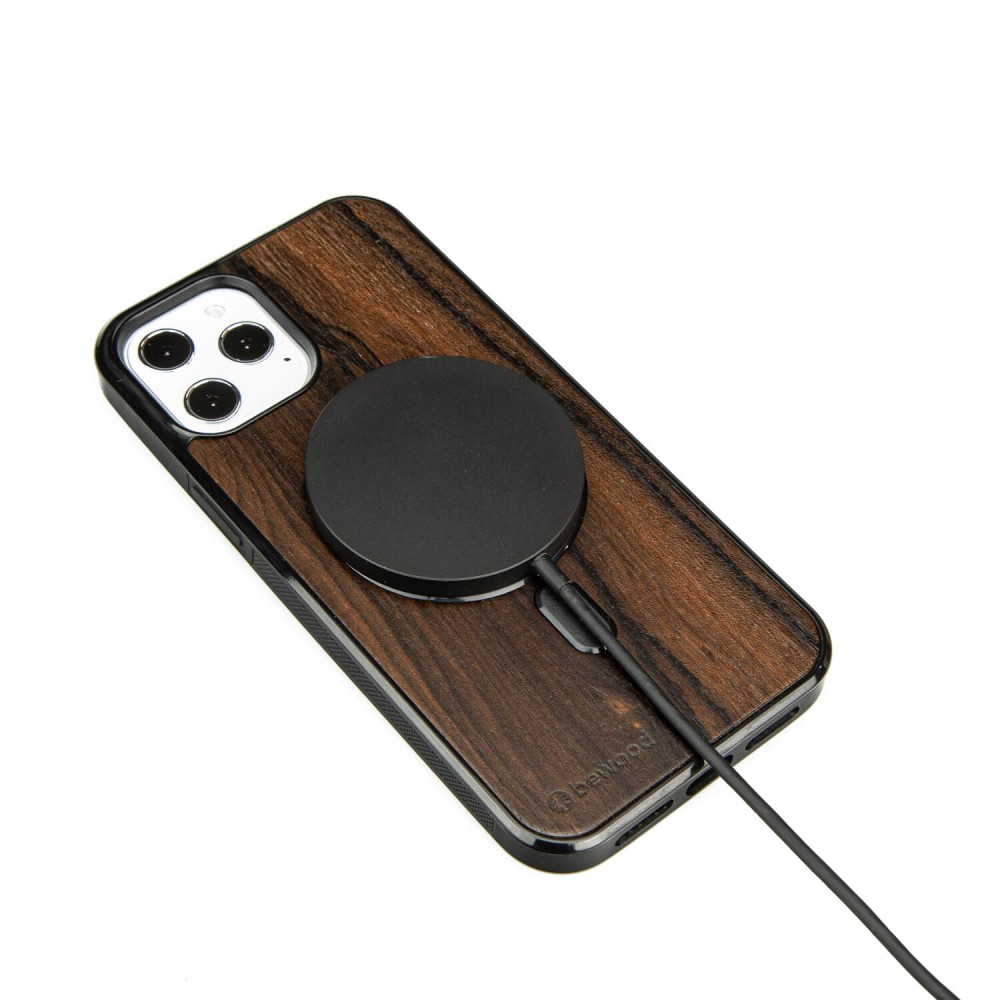 Drewniane Etui Bewood na iPhone 12 Pro Max Ziricote MagSafe (3)