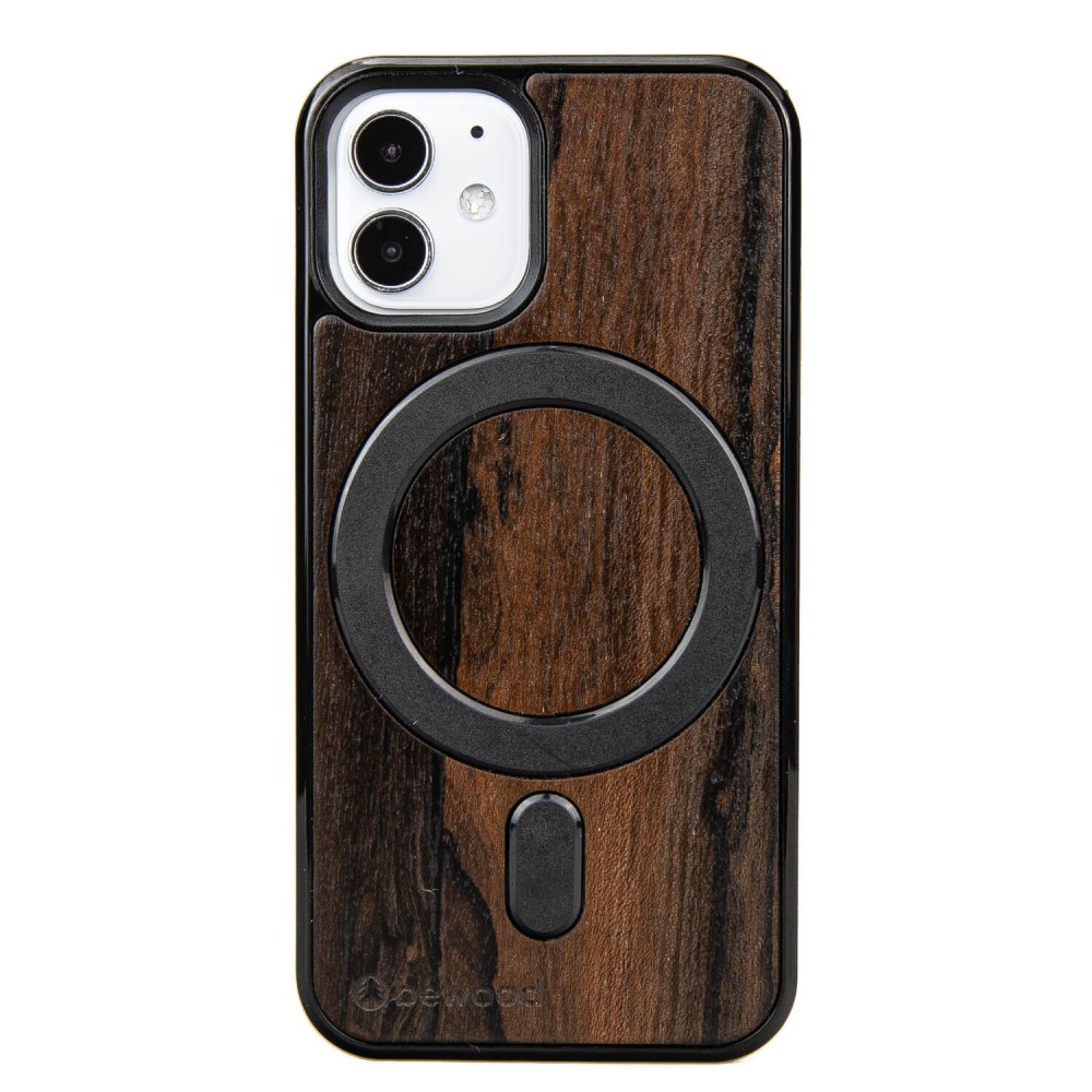 Drewniane Etui Bewood na iPhone 12 Mini Ziricote MagSafe (1)