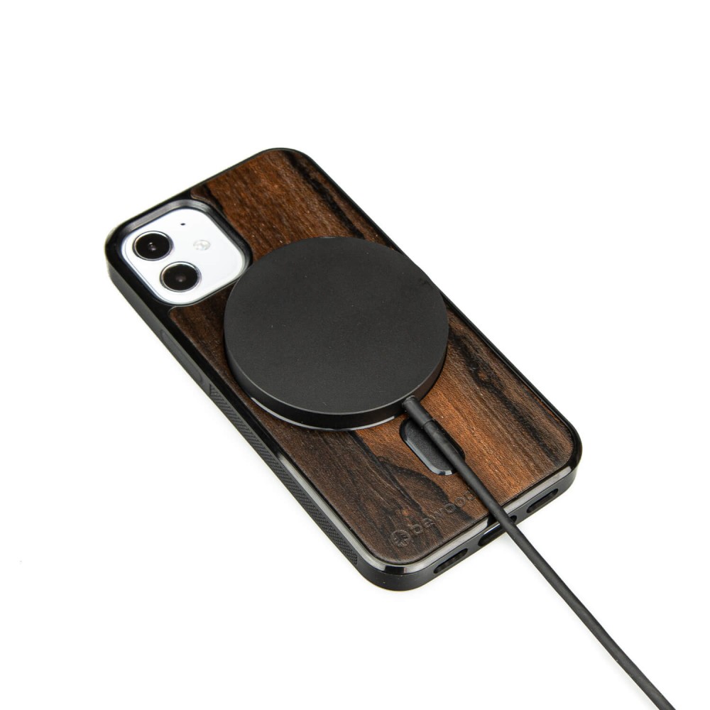 Drewniane Etui Bewood na iPhone 12 Mini Ziricote MagSafe (3)