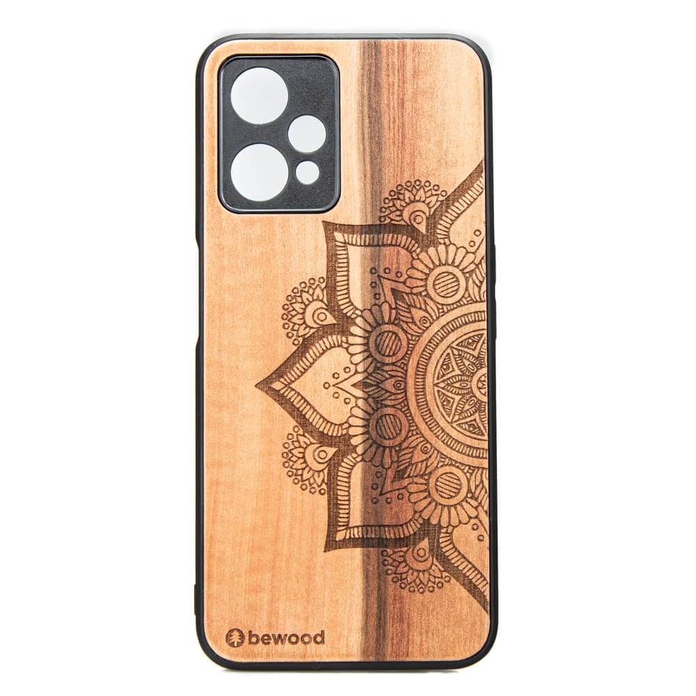 Drewniane Etui Bewood Realme 9 Pro Plus MANDALA JABŁOŃ (1)