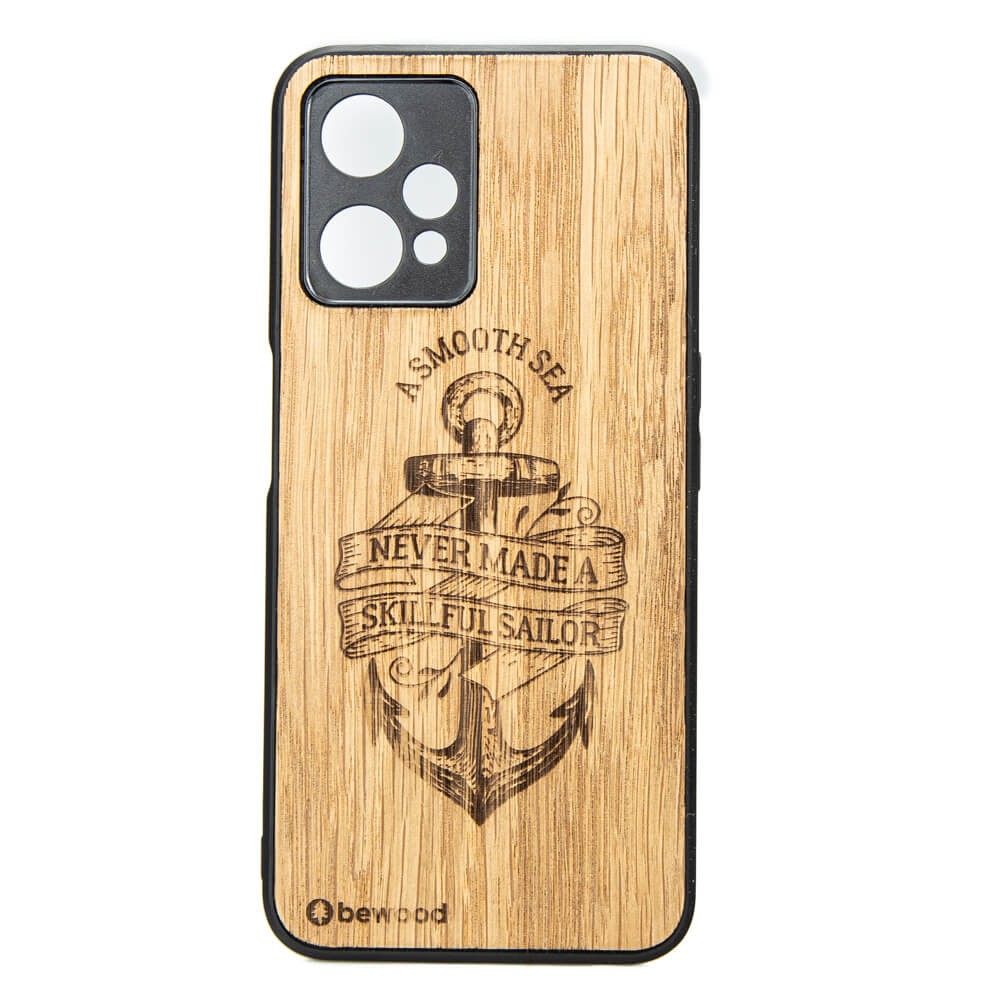 Drewniane Etui Bewood Realme 9 Pro Plus KOTWICA DĄB (1)