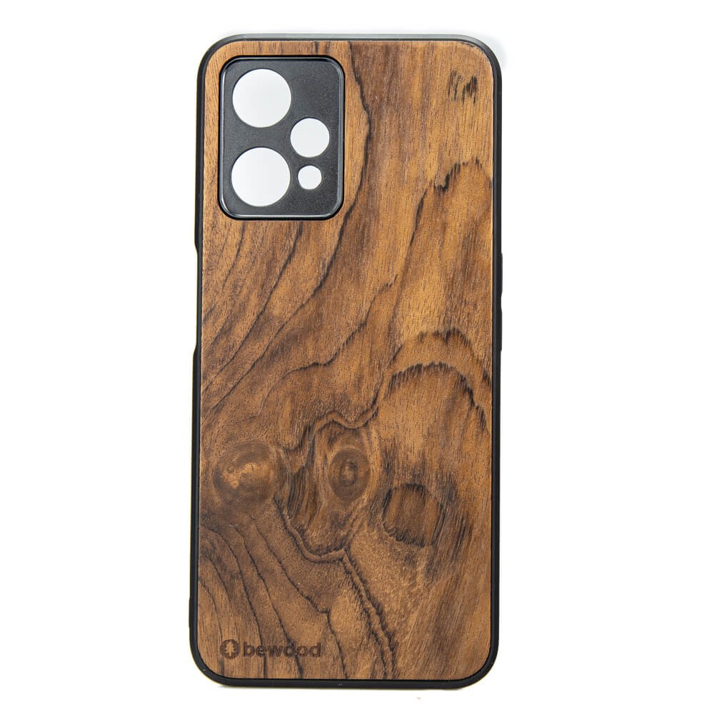 Drewniane Etui Bewood Realme 9 Pro Plus IMBUIA (1)