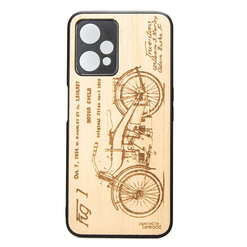 Drewniane Etui Bewood Realme 9 Pro Plus HARLEY PATENT ANIEGRE (1)