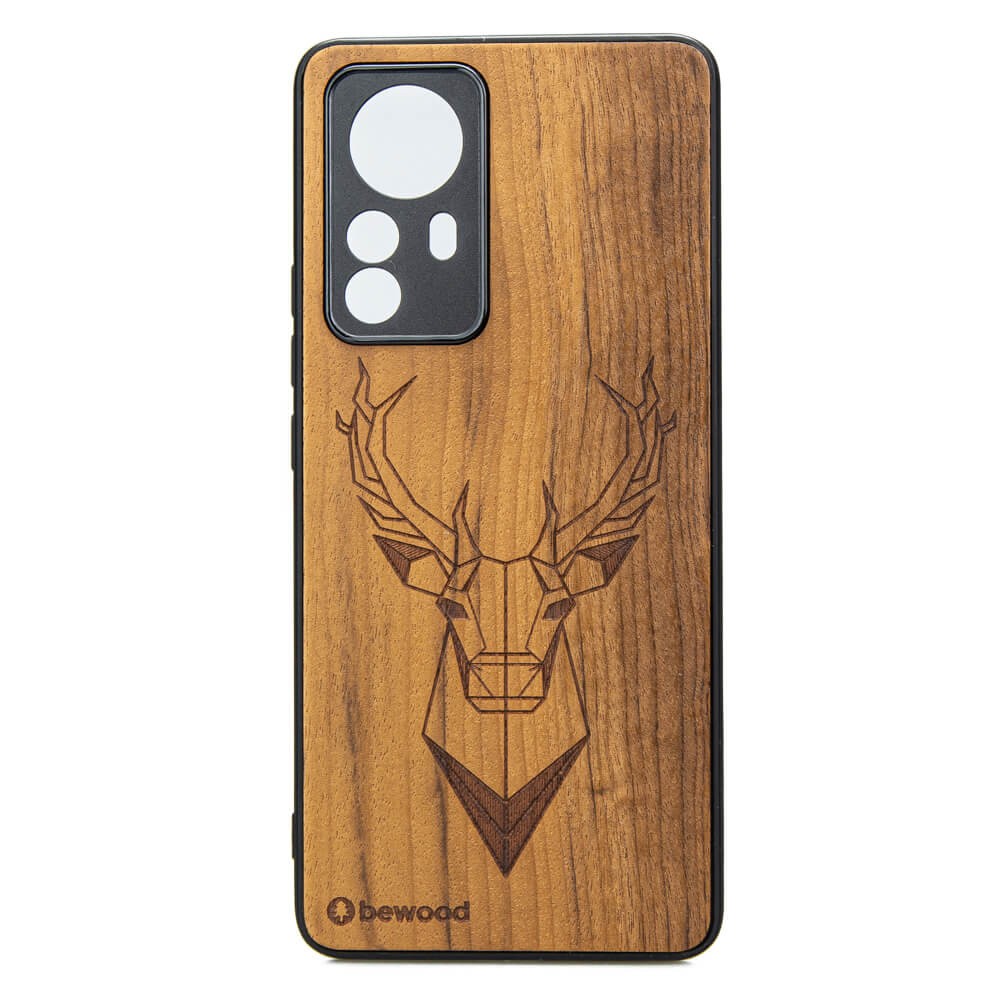 Drewniane Etui Bewood Xiaomi 12 Lite JELEŃ IMBUIA (1)