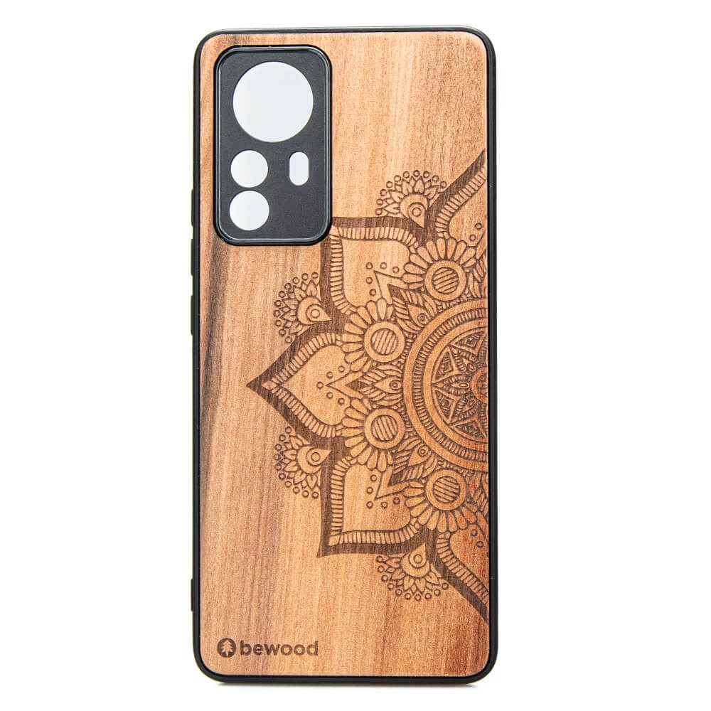Drewniane Etui Bewood Xiaomi 12T Pro MANDALA JABŁOŃ (1)