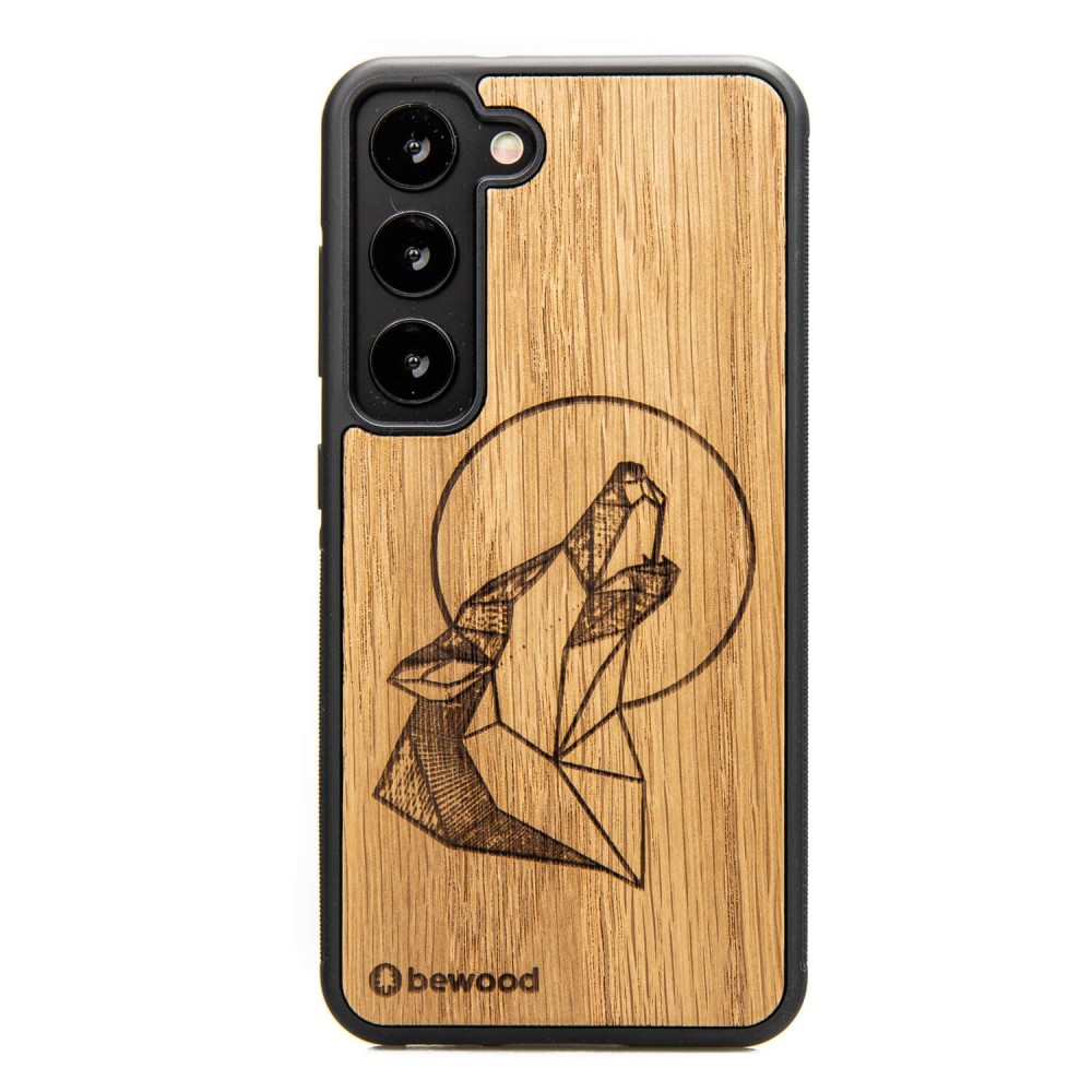 Drewniane Etui Bewood na Samsung Galaxy S23 WILK DĄB (1)