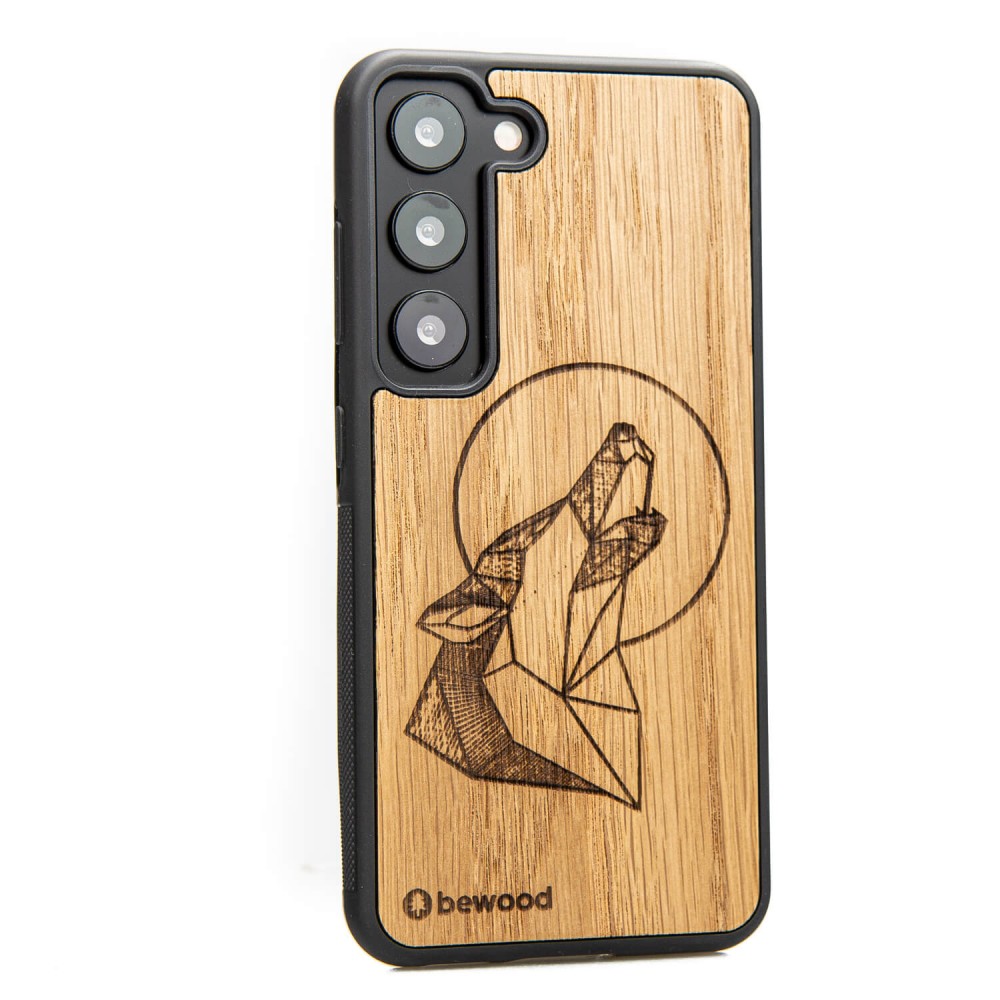 Drewniane Etui Bewood na Samsung Galaxy S23 WILK DĄB (2)