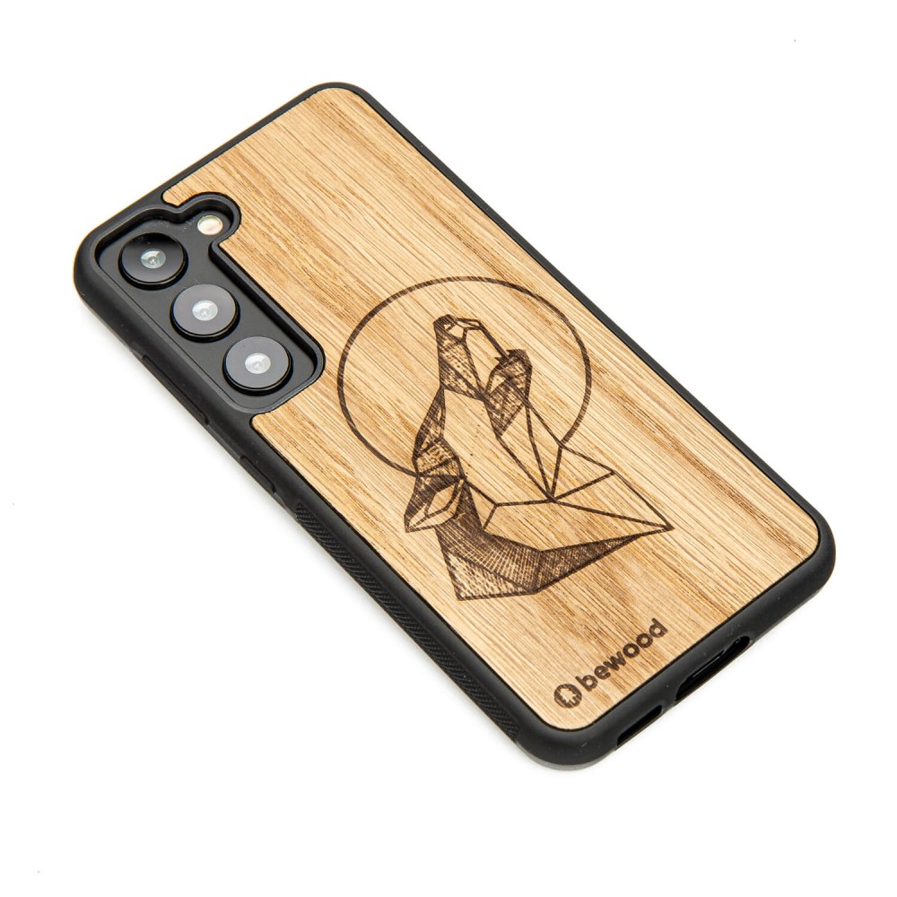Drewniane Etui Bewood na Samsung Galaxy S23 WILK DĄB (3)