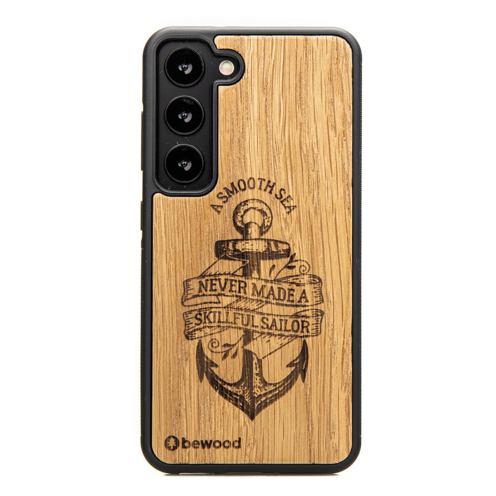 Drewniane Etui Bewood na Samsung Galaxy S23 KOTWICA DĄB (1)
