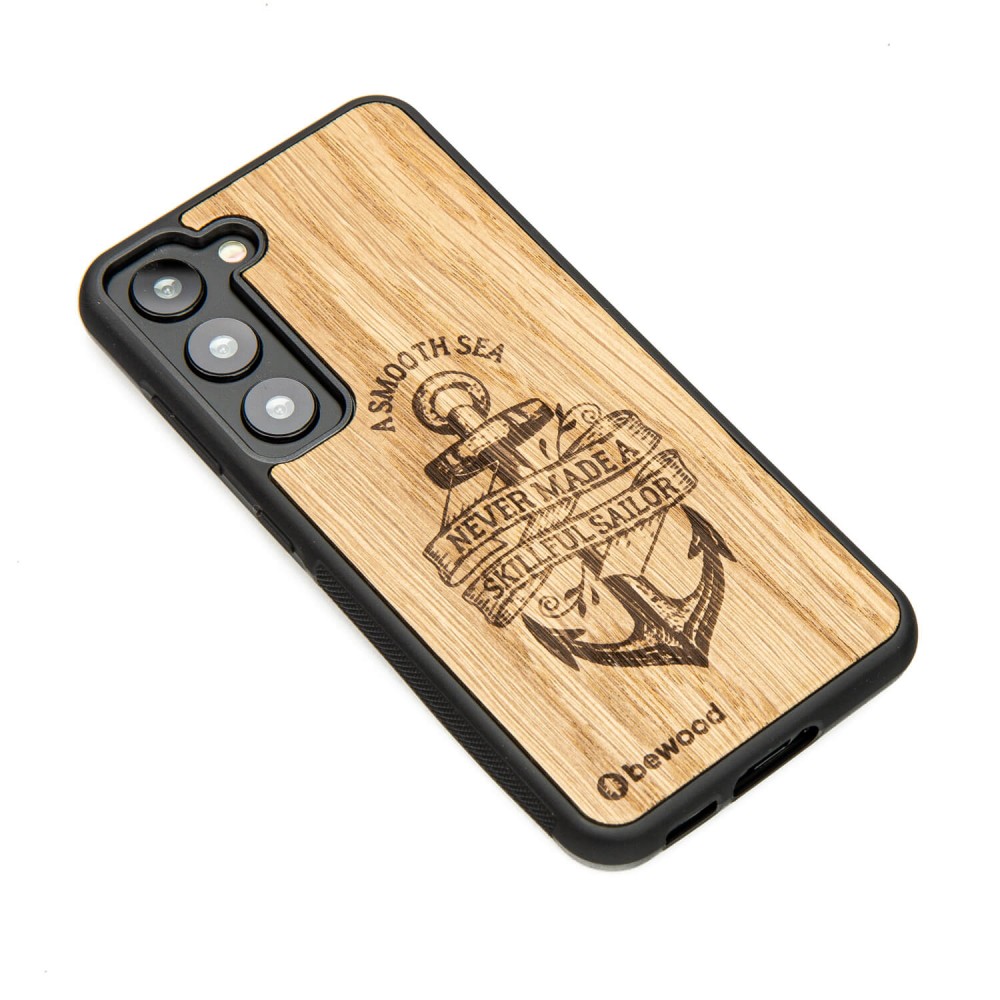 Drewniane Etui Bewood na Samsung Galaxy S23 KOTWICA DĄB (3)