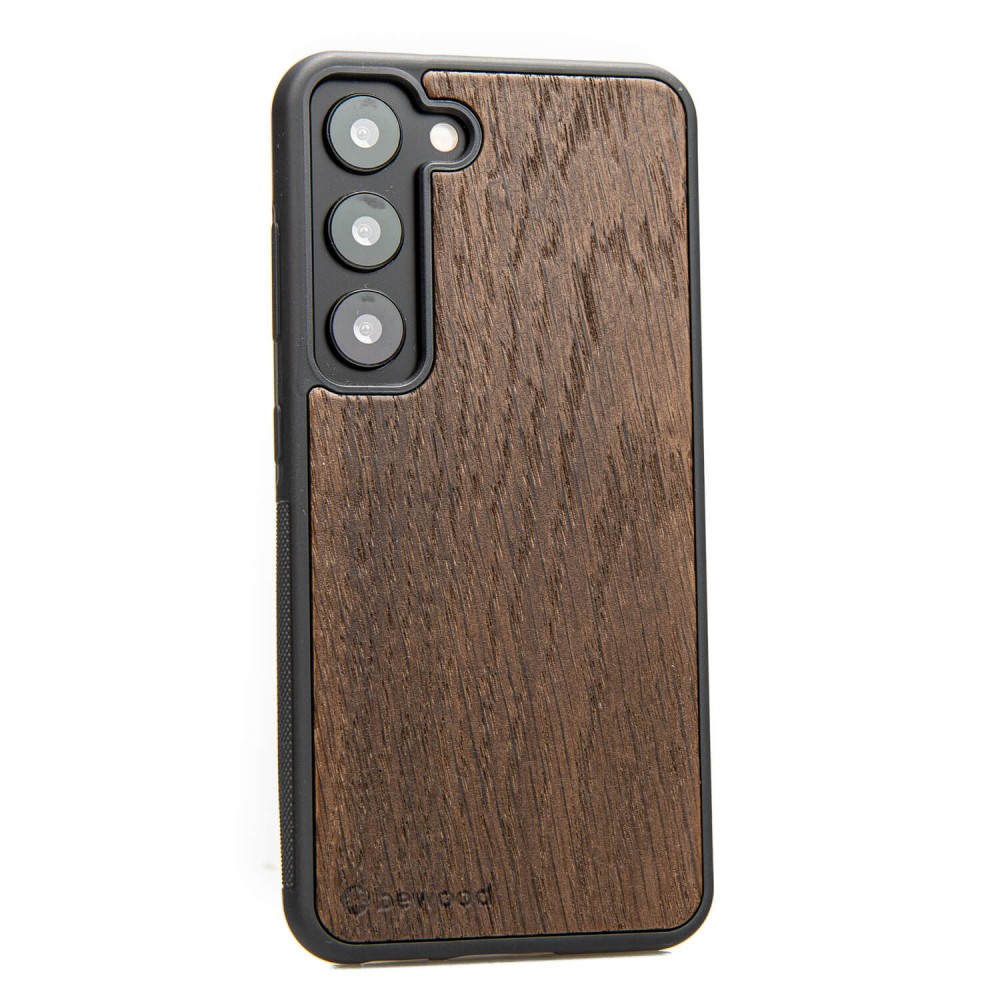 Drewniane Etui Bewood na Samsung Galaxy S23 DĄB WĘDZONY (2)
