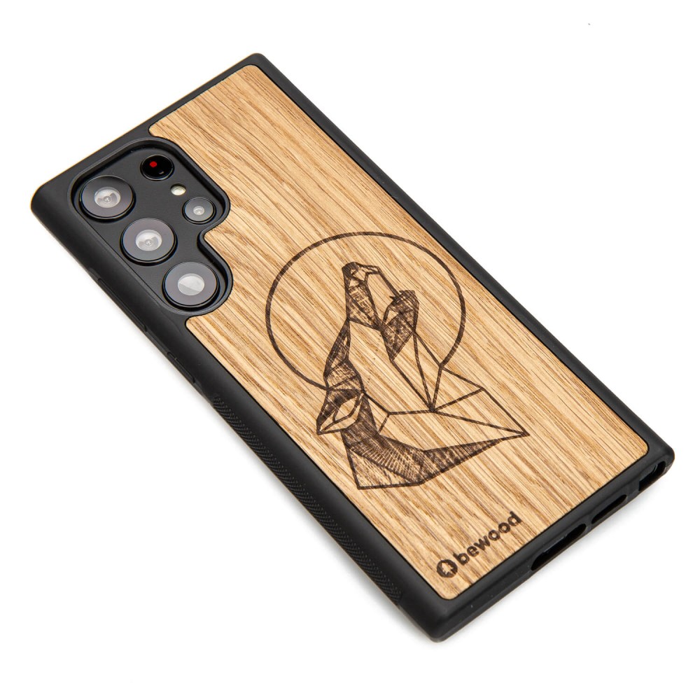 Drewniane Etui Bewood na Samsung Galaxy S23 Ultra WILK DĄB (3)