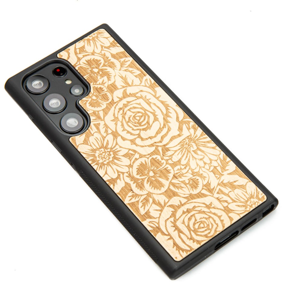 Drewniane Etui Bewood na Samsung Galaxy S23 Ultra RÓŻE ANIEGRE (3)