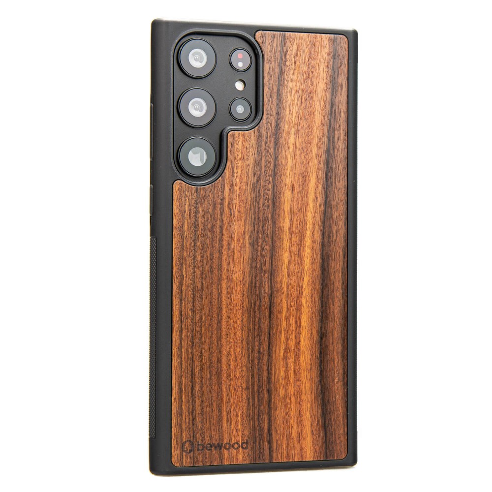 Drewniane Etui Bewood na Samsung Galaxy S23 Ultra PALISANDER SANTOS (2)