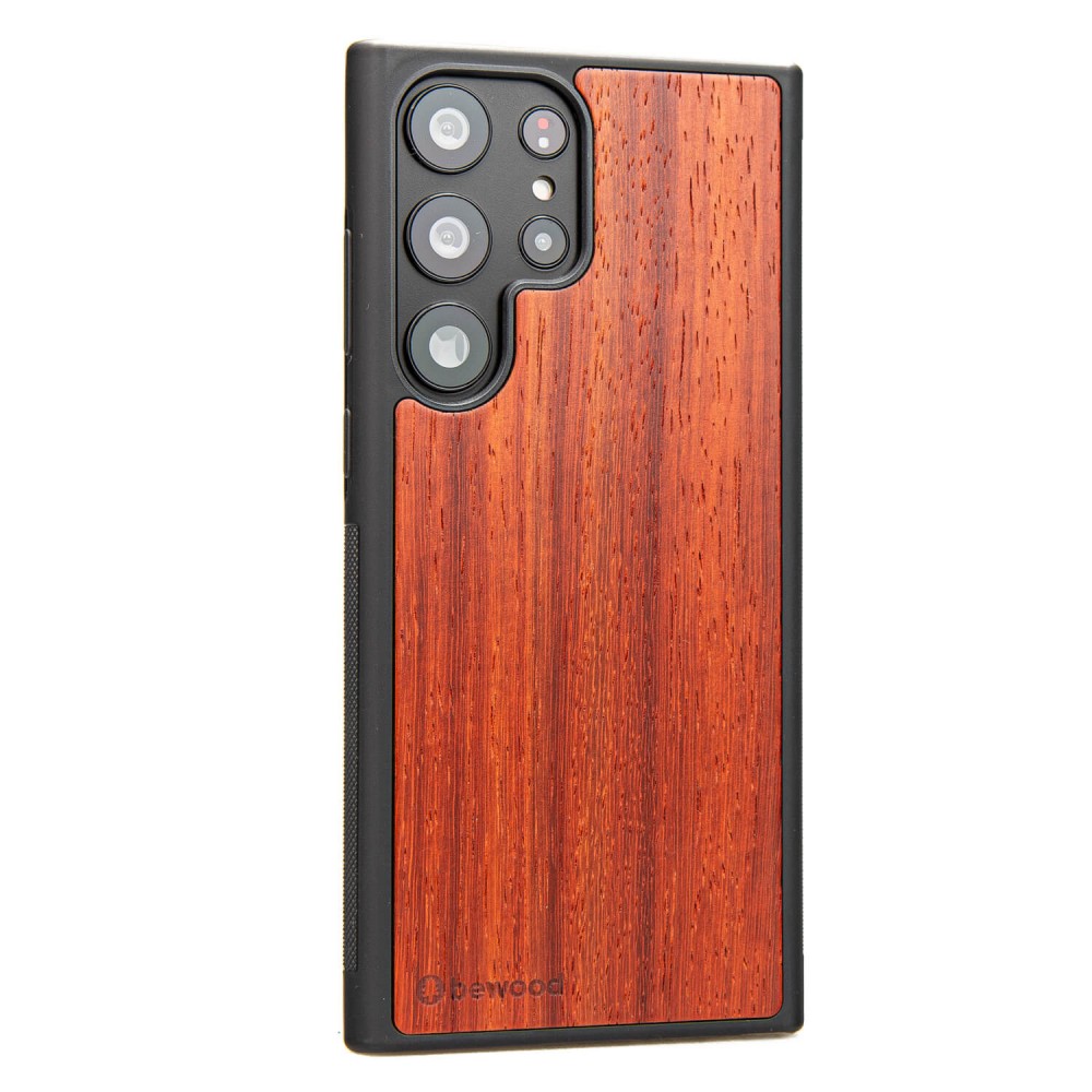Drewniane Etui Bewood na Samsung Galaxy S23 Ultra PADOUK (2)