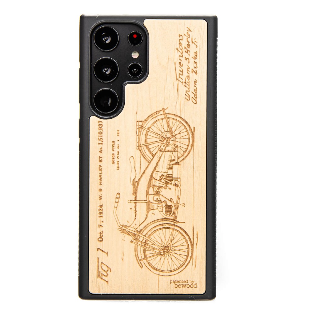 Drewniane Etui Bewood na Samsung Galaxy S23 Ultra HARLEY PATENT ANIEGRE (1)