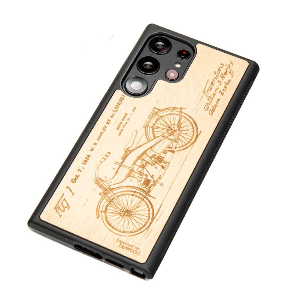 Drewniane Etui Bewood na Samsung Galaxy S23 Ultra HARLEY PATENT ANIEGRE (3)