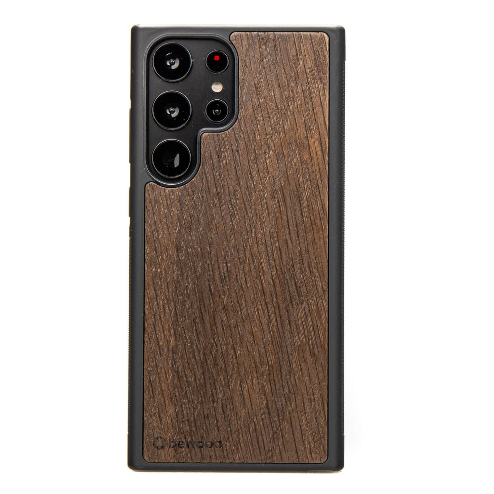 Drewniane Etui Bewood na Samsung Galaxy S23 Ultra DĄB WĘDZONY (1)