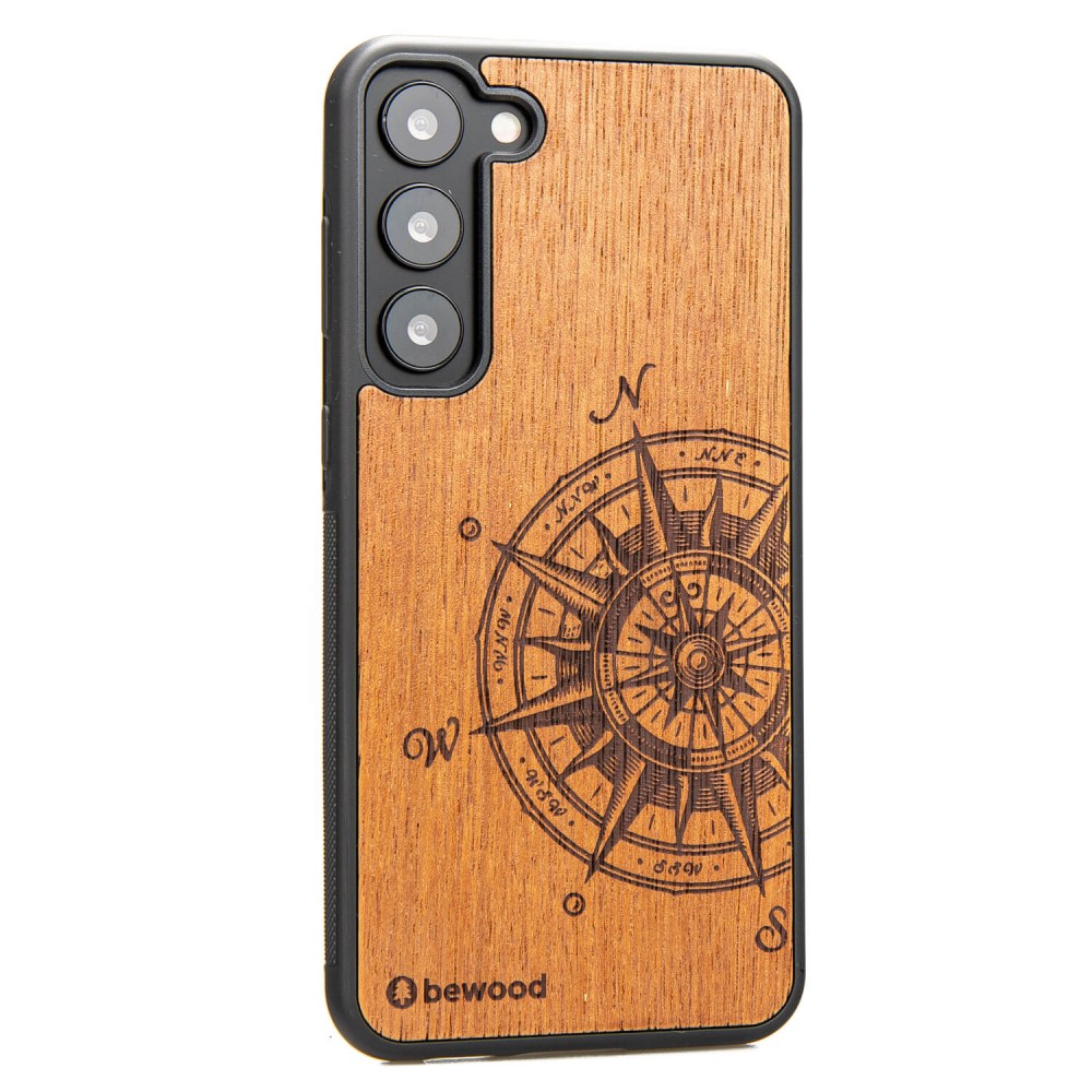 Drewniane Etui Bewood na Samsung Galaxy S23 Plus TRAVELER MERBAU (2)