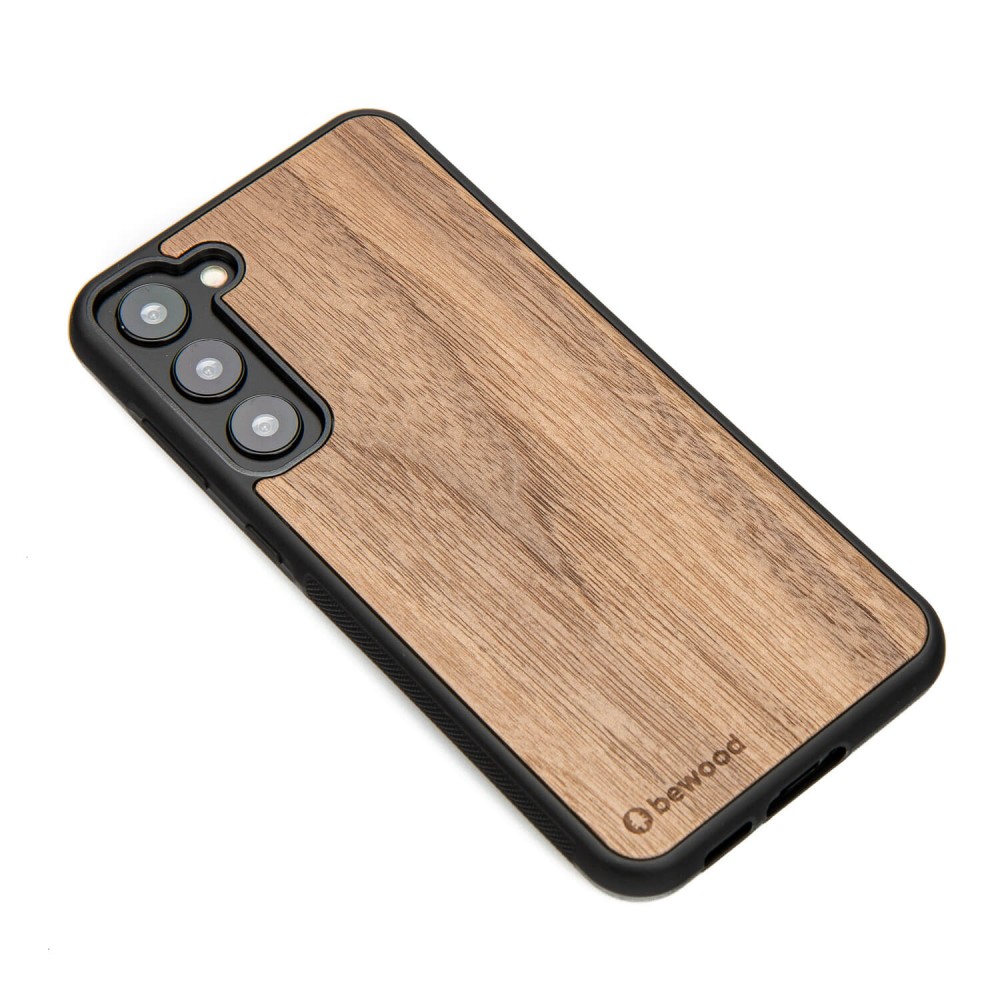 Drewniane Etui Bewood na Samsung Galaxy S23 Plus ORZECH AMERYKAŃSKI (3)