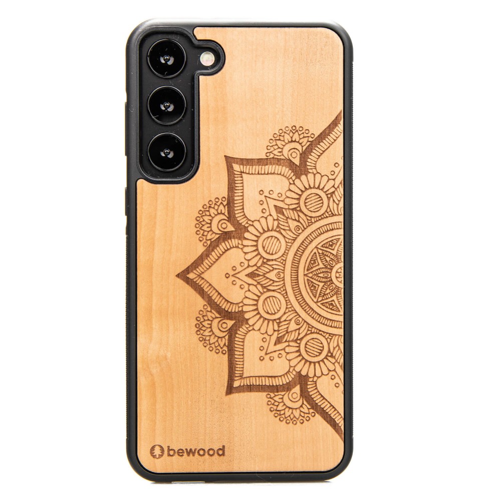 Drewniane Etui Bewood na Samsung Galaxy S23 Plus MANDALA JABŁOŃ (1)