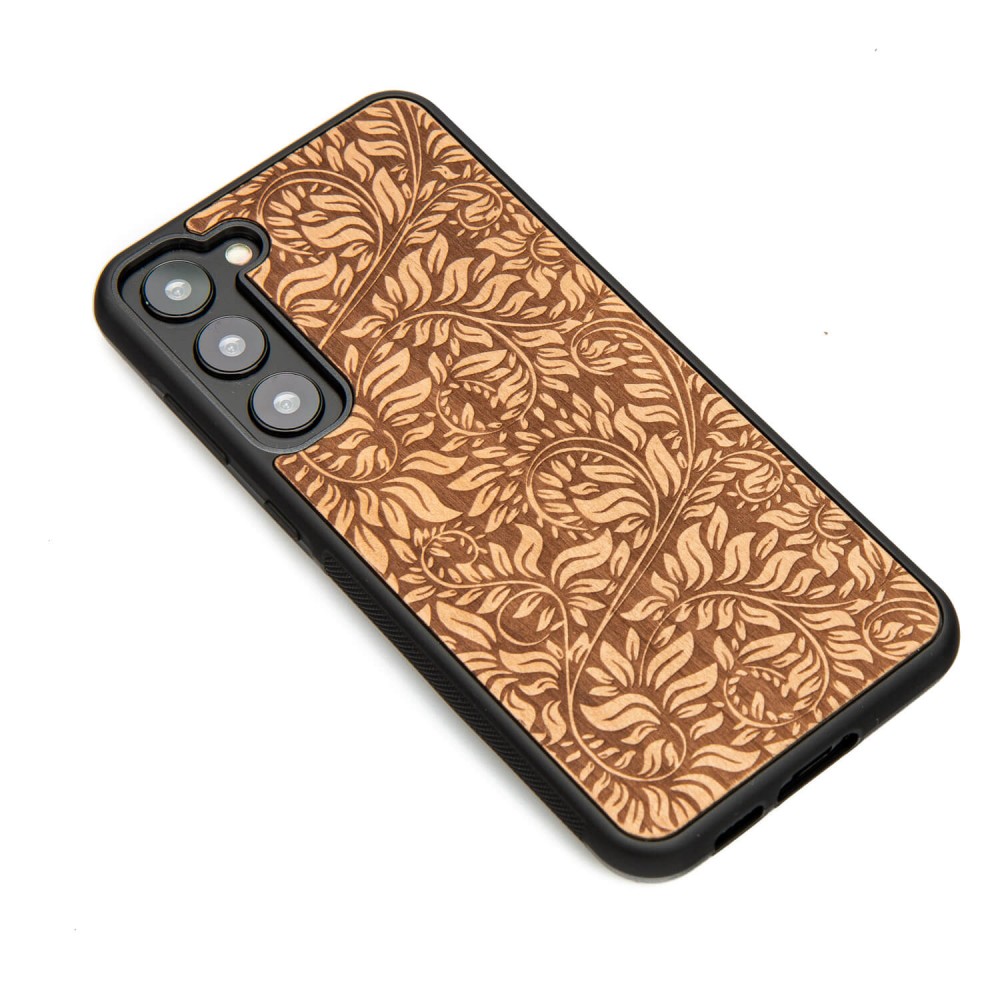 Drewniane Etui Bewood na Samsung Galaxy S23 Plus LIŚCIE JABŁOŃ (3)