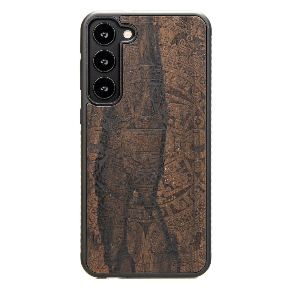 Drewniane Etui Bewood na Samsung Galaxy S23 Plus KALENDARZ AZTECKI ZIRICOTTE (1)