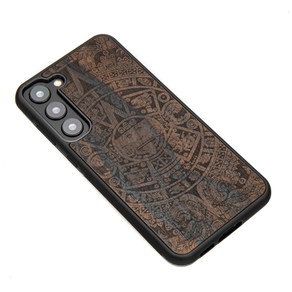 Drewniane Etui Bewood na Samsung Galaxy S23 Plus KALENDARZ AZTECKI ZIRICOTTE (3)