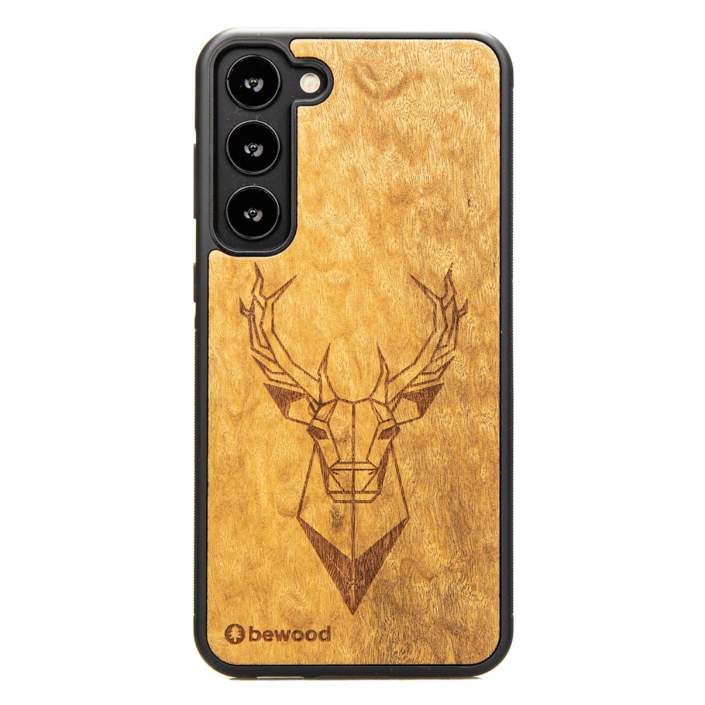 Drewniane Etui Bewood na Samsung Galaxy S23 Plus JELEŃ IMBUIA (1)