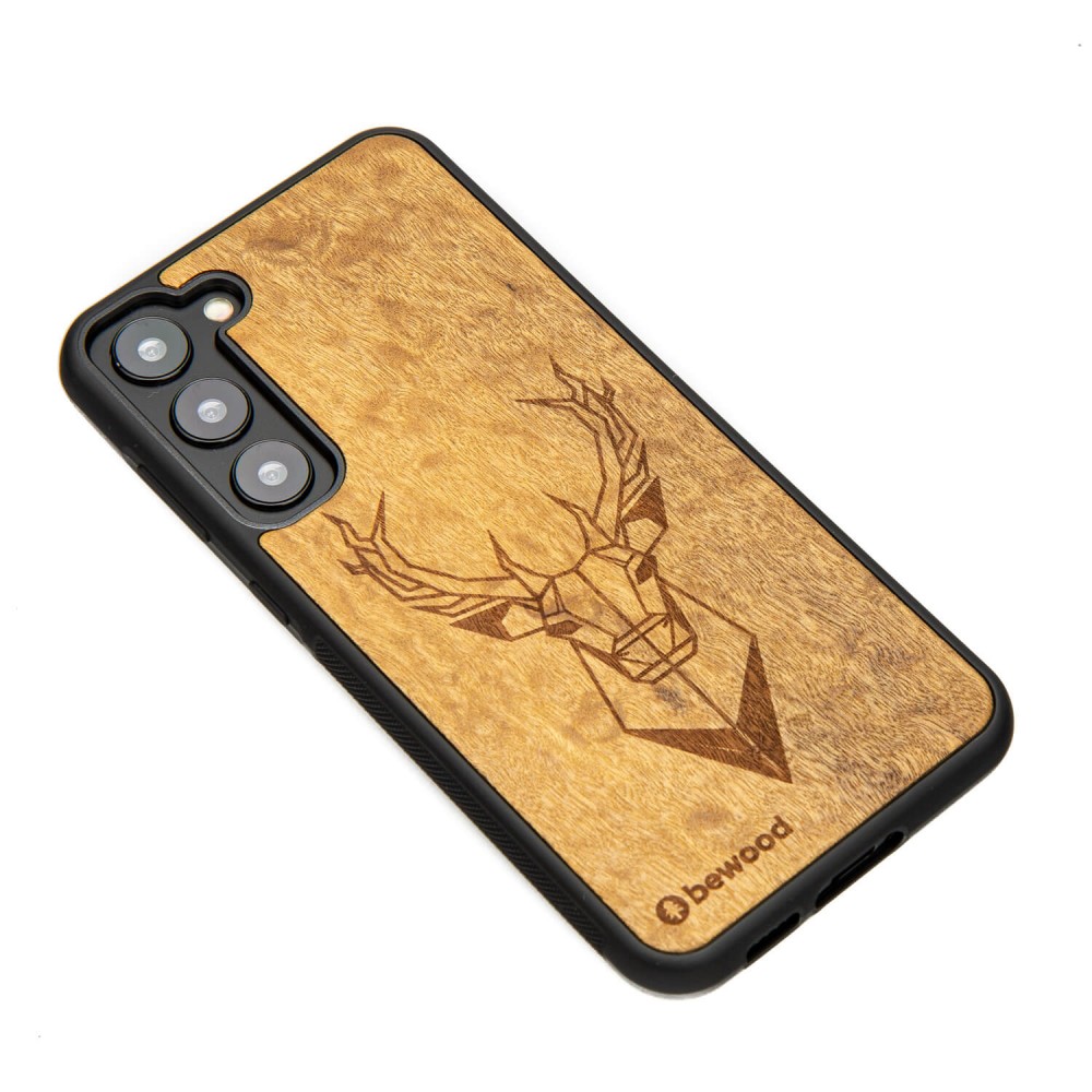 Drewniane Etui Bewood na Samsung Galaxy S23 Plus JELEŃ IMBUIA (3)