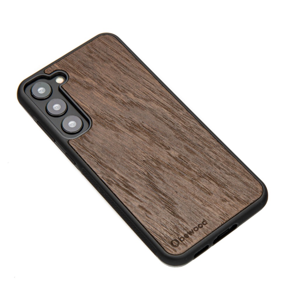 Drewniane Etui Bewood na Samsung Galaxy S23 Plus DĄB WĘDZONY (3)