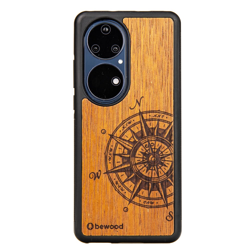 Drewniane Etui Bewood Huawei P50 Pro TRAVELER MERBAU (1)