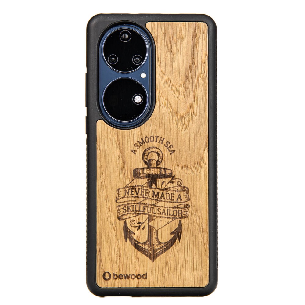 Drewniane Etui Bewood Huawei P50 Pro KOTWICA DĄB (1)