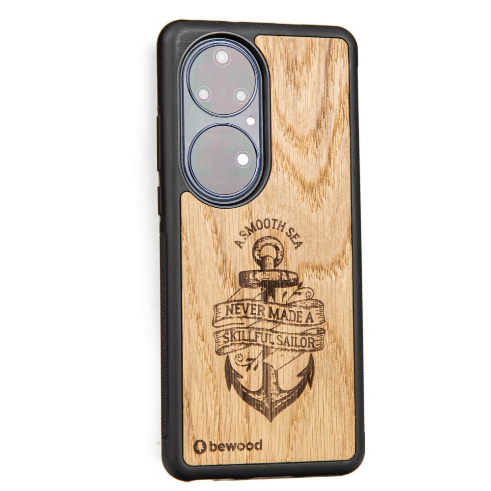 Drewniane Etui Bewood Huawei P50 Pro KOTWICA DĄB (2)